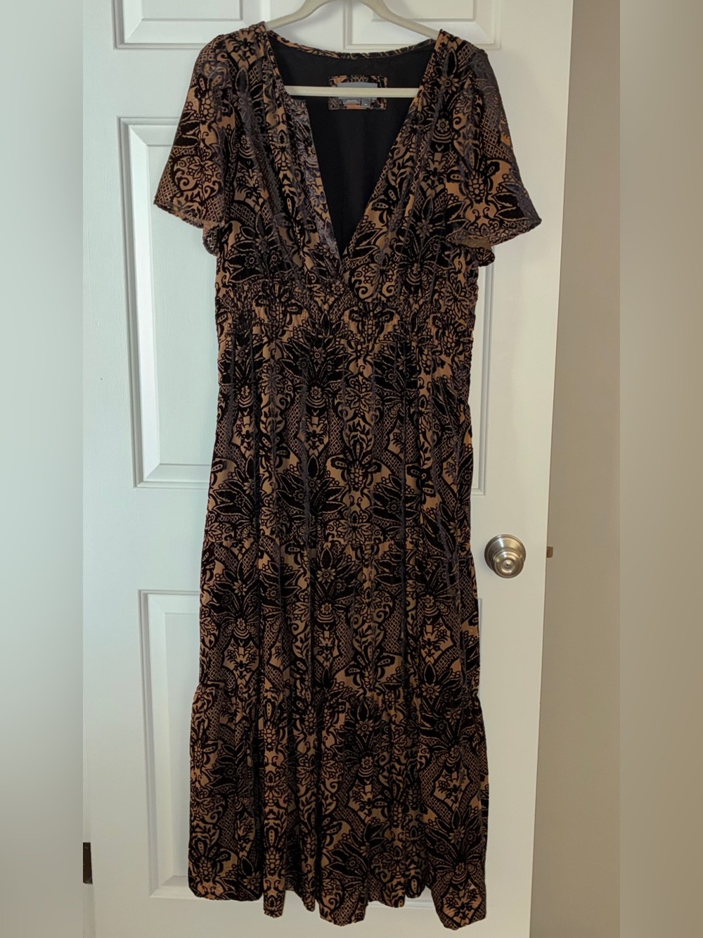 Like new. Anthropologie Somerset Maxi Dress Sz XL - Picture 4 of 9